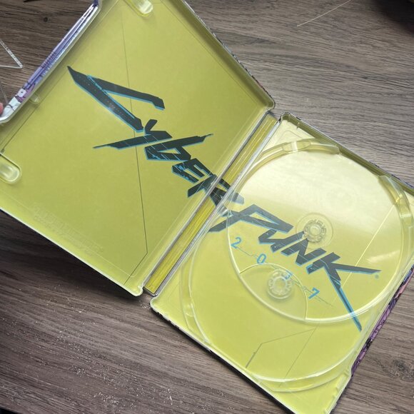 Cyberpunk Steelbook case Collectors Edition Tiger Claws for Xbox and Playstation - Picture 2 of 3